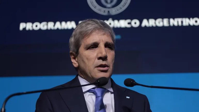 Caputo apuntó contra el kirchnerismo y el “riesgo&nbsp;kuka”